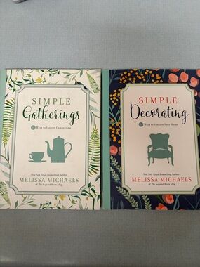 Pair of Books: Simple Gatherings & Simple Decorating Book Set